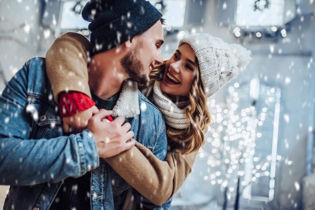 a happy couple